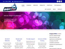 Tablet Screenshot of designers4web.com